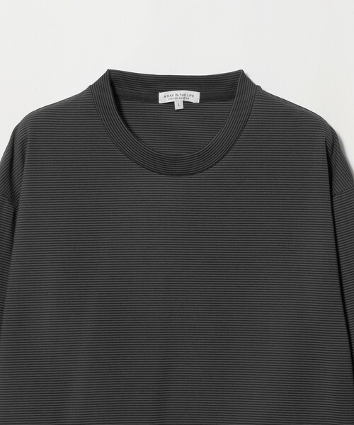 A DAY IN THE LIFE UNITED ARROWS(アデイインザライフユナイテッドアローズ)の「クリア ポンチ カットソー<A DAY IN THE LIFE>(Tシャツ/カットソー・メンズ・ブラック/ホワイト/その他1/ブラウン系・M/L/S)」の22枚目の写真