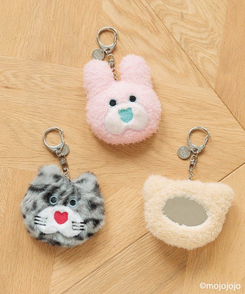 LOWRYS FARM（ローリーズファーム）の「【mojojojo】ぬいミラーキーチャーム  1055612/GOODS（キーホルダー・レディース・その他1/その他3/その他2・FREE）」の5枚目の写真