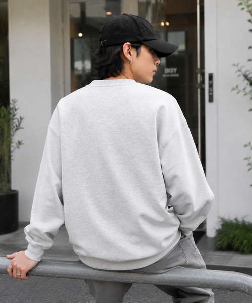 GERRY(ジェリー)の「【web別注】GERRY ジェリー メンズ裏起毛スウェット ヘンリネック 前開き(スウェット・メンズ・グレー/アッシュグレー/ブラック/ブラウン・LL/L/M)」の18枚目の写真