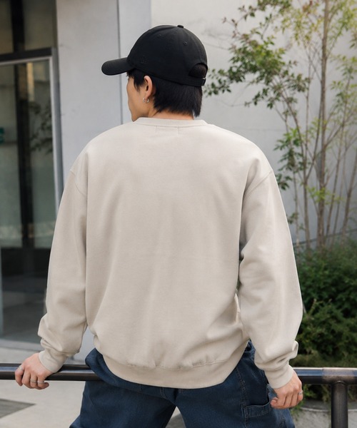 GERRY(ジェリー)の「【web別注】GERRY ジェリー メンズ裏起毛スウェット ヘンリネック 前開き(スウェット・メンズ・グレー/アッシュグレー/ブラック/ブラウン・LL/L/M)」の13枚目の写真