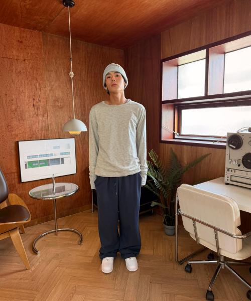 SUPERSUB(スーパーサブ)の「NOISE DEPT イーグルワイドスウェットパンツ-フレンチブルー(スウェットパンツ・レディース・その他・MEDIUM/LARGE)」の3枚目の写真
