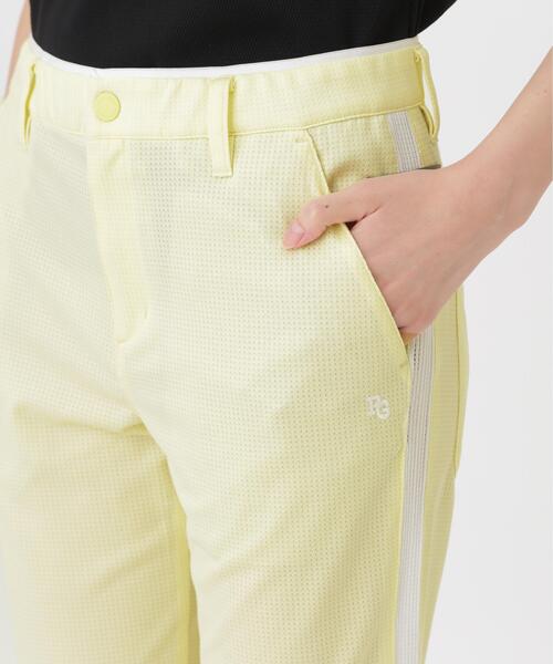 PEARLY GATES（パーリーゲイツ）の「【PEARLY GATES】プレイティングベアメッシュパンツ (WOMENS)（その他パンツ・レディース・ネイビー/イエロー・SMALL/LARGE/MEDIUM）」の10枚目の写真