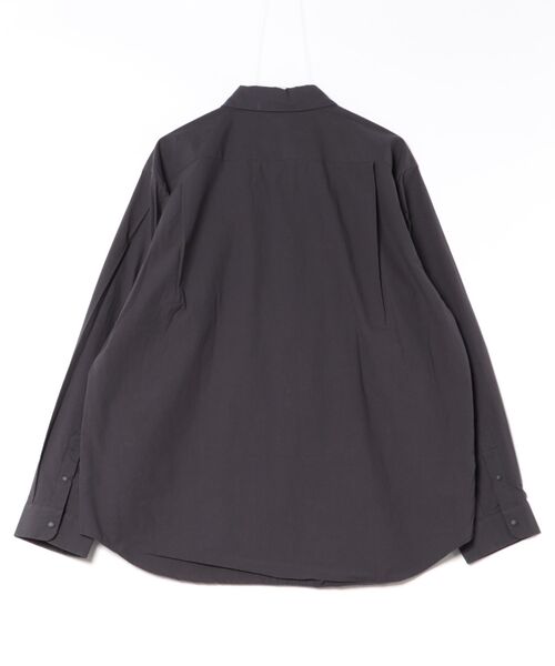 DANTON（ダントン）の「Men's Cotton Typewriter Wrinkled Shirt（シャツ/ブラウス・メンズ・グレイッシュベージュ/ダークグレー/ネイビー/オフホワイト・42/44/40/38）」の5枚目の写真