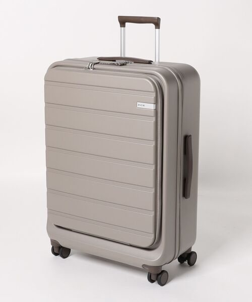 ACE(エース)の「ACE/エース スーツケース フレットボード 7泊 75L 5.2kg 05435(スーツケース/キャリーバッグ・レディース・ネイビー/グレー系その他/テラコッタ/アイボリー/カーキ/ブラック・FREE)」の2枚目の写真