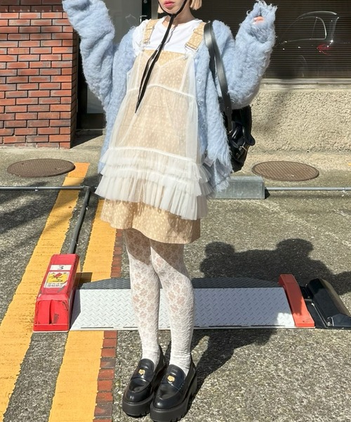 Alley Tokyo(アリートーキョー)の「アニマル柄サロスカとパンツのセット(サロペット/オーバーオール・レディース・アニマル/レオパード・FREE)」の8枚目の写真