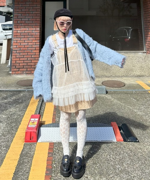 Alley Tokyo(アリートーキョー)の「アニマル柄サロスカとパンツのセット(サロペット/オーバーオール・レディース・アニマル/レオパード・FREE)」の9枚目の写真