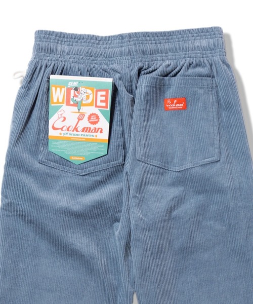 COOKMAN(クックマン)の「Cookman クックマン シェフパンツ Chef Pants Semiwide Corduroy Blue Gray(その他パンツ・メンズ・ブルー・MEDIUM/LARGE)」の8枚目の写真