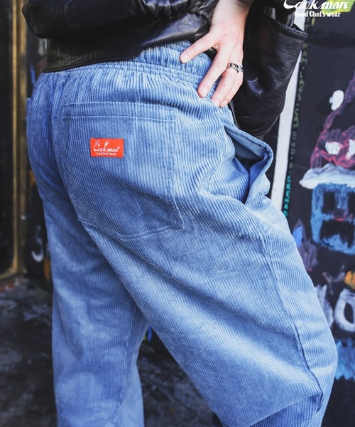 COOKMAN(クックマン)の「Cookman クックマン シェフパンツ Chef Pants Semiwide Corduroy Blue Gray(その他パンツ・メンズ・ブルー・MEDIUM/LARGE)」の19枚目の写真