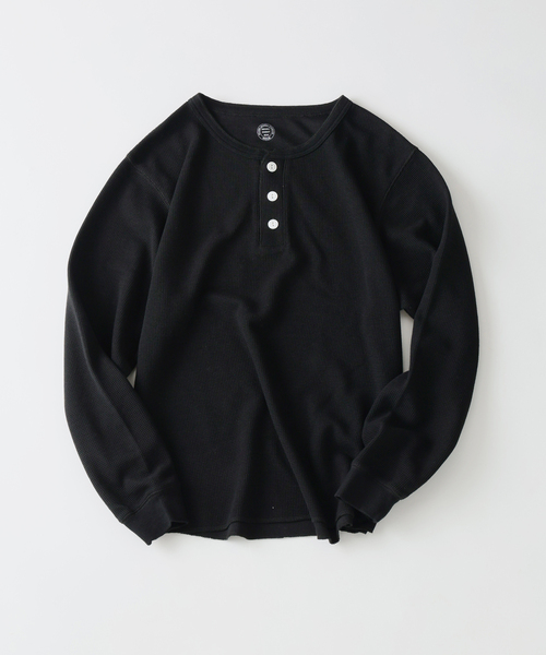 JOURNAL STANDARD relume(ジャーナルスタンダード レリューム)の「ヴァリアス ワッフル ヘンリーネック(Tシャツ/カットソー・メンズ・ホワイト/ライトグレー/ブラック/ライトイエロー・SMALL/MEDIUM/LARGE)」の19枚目の写真