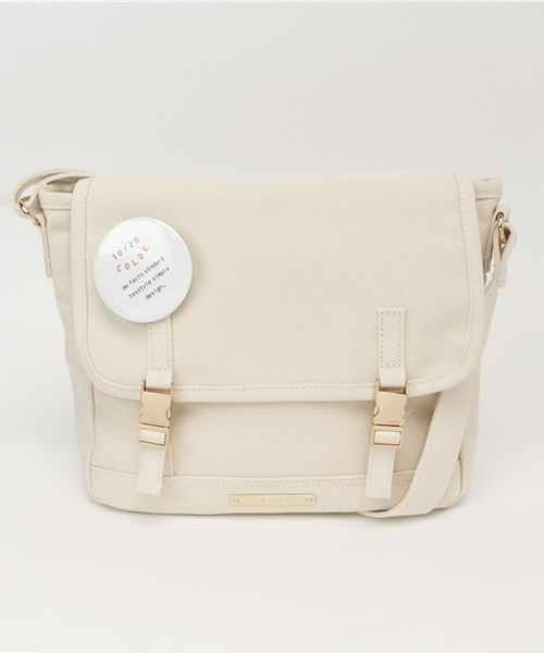 LBC（エルビーシー）の「COLDE ハンプカブセショルダー      （ショルダーバッグ・レディース・ネイビー/オフホワイト/グレー・ONE SIZE）」の2枚目の写真