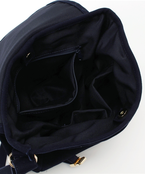 LBC（エルビーシー）の「COLDE ハンプカブセショルダー      （ショルダーバッグ・レディース・ネイビー/オフホワイト/グレー・ONE SIZE）」の8枚目の写真