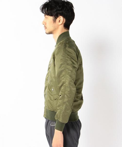 coen（コーエン）の「ナイロンツイルMA-1（MA-1・メンズ・ブラック/オリーブ・SMALL/MEDIUM/X-LARGE/LARGE）」の11枚目の写真
