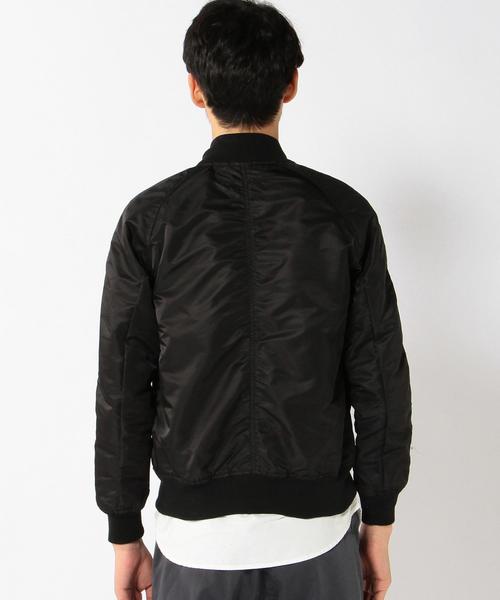 coen（コーエン）の「ナイロンツイルMA-1（MA-1・メンズ・ブラック/オリーブ・SMALL/MEDIUM/X-LARGE/LARGE）」の15枚目の写真