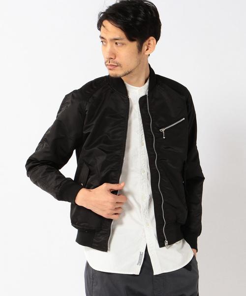 coen（コーエン）の「ナイロンツイルMA-1（MA-1・メンズ・ブラック/オリーブ・SMALL/MEDIUM/X-LARGE/LARGE）」の17枚目の写真