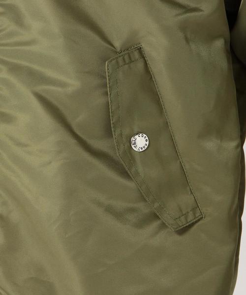 coen（コーエン）の「ナイロンツイルMA-1（MA-1・メンズ・ブラック/オリーブ・SMALL/MEDIUM/X-LARGE/LARGE）」の14枚目の写真