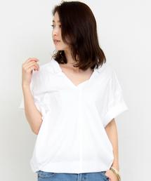 BEAUTY&YOUTH UNITED ARROWS | BY コットンタイプライタースキッパー5分袖シャツ(シャツ/ブラウス)