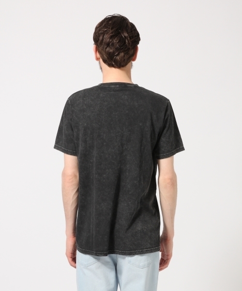 HARE（ハレ）の「オーバーダイキリカエカットソー(HARE)（Tシャツ/カットソー・メンズ・グレー/ブラック/ベージュ・MEDIUM/SMALL/LARGE）」の7枚目の写真