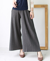 REAL CUBE | REAL CUBE リッチプリーツワイドパンツ(その他パンツ)