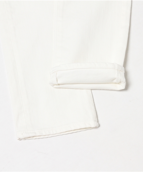 HYSTERIC GLAMOUR(ヒステリックグラマー)の「Sデニム九分丈 ガールフレンドパンツ(デニムパンツ・レディース・ホワイト/ブラック・24inch/25inch/26inch/27inch/28inch)」の12枚目の写真