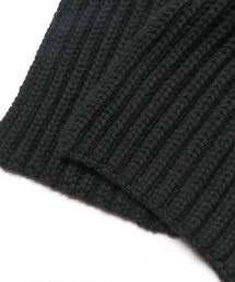 Corgi 黒リブニットマフラー 10.25 RELEASE “CORGI × MAIDENS SHOP” | MAIDENS SHOP