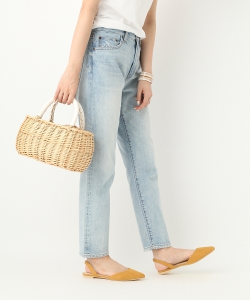 A part by（アパートバイ）の「ヤナギバスケット 746685 （かごバッグ・レディース・ベージュ/ベージュ系その他・FREE）」の2枚目の写真