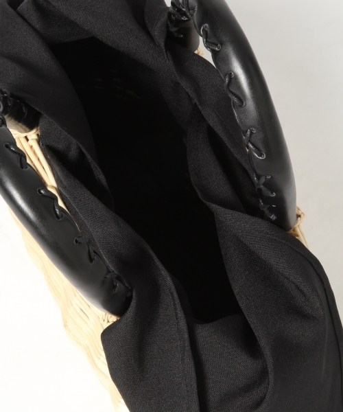 A part by（アパートバイ）の「ヤナギバスケット 746685 （かごバッグ・レディース・ベージュ/ベージュ系その他・FREE）」の7枚目の写真