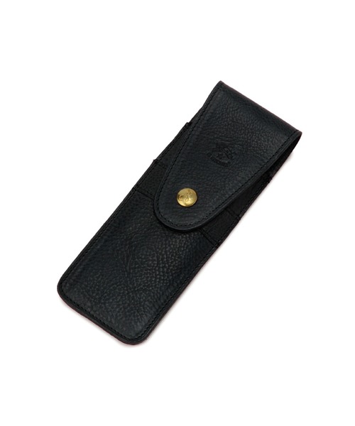 IL BISONTE（イルビゾンテ）の「IL BISONTE / ORIGINAL LEATHER / ペンケース（ステーショナリー・レディース・ブラック/オリーブ/ホワイト/ダークブラウン/レンガ/オレンジ/ライトブラウン/ナチュラル/グリーン/ネイビー/グレー/レッド・FREE）」の9枚目の写真
