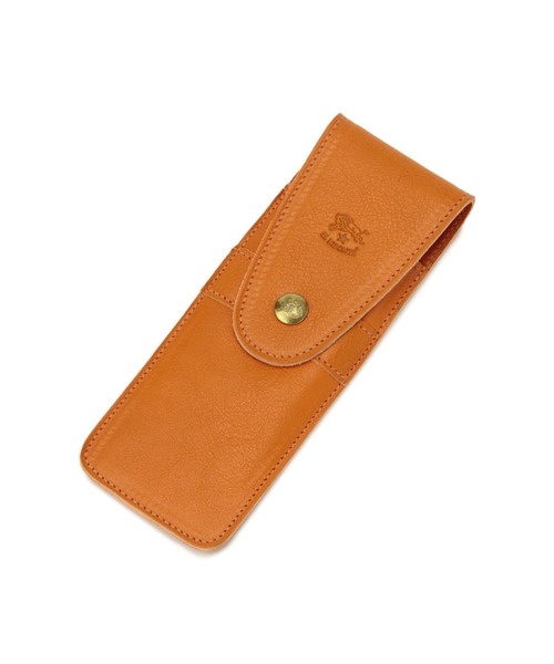 IL BISONTE（イルビゾンテ）の「IL BISONTE / ORIGINAL LEATHER / ペンケース（ステーショナリー・レディース・ブラック/オリーブ/ホワイト/ダークブラウン/レンガ/オレンジ/ライトブラウン/ナチュラル/グリーン/ネイビー/グレー/レッド・FREE）」の12枚目の写真