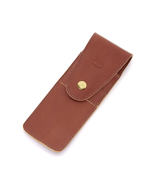 IL BISONTE（イルビゾンテ）の「IL BISONTE / ORIGINAL LEATHER / ペンケース（ステーショナリー・レディース・ブラック/オリーブ/ホワイト/ダークブラウン/レンガ/オレンジ/ライトブラウン/ナチュラル/グリーン/ネイビー/グレー/レッド・FREE）」の11枚目の写真