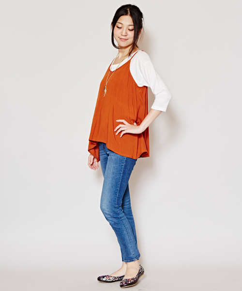 チャイハネ（チャイハネ）の「【チャイハネ】yul ソレイユキャミソール（キャミソール・レディース・ブルー/ターコイズブルー/オフホワイト/ブラック/キャメル・FREE）」の17枚目の写真