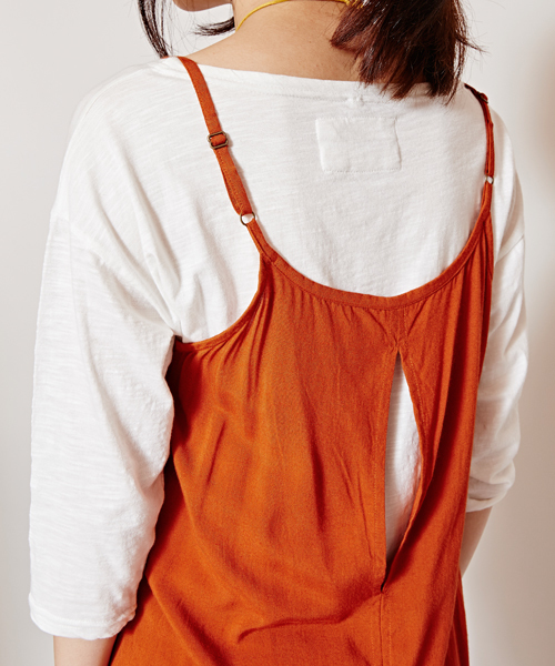 チャイハネ（チャイハネ）の「【チャイハネ】yul ソレイユキャミソール（キャミソール・レディース・ブルー/ターコイズブルー/オフホワイト/ブラック/キャメル・FREE）」の19枚目の写真