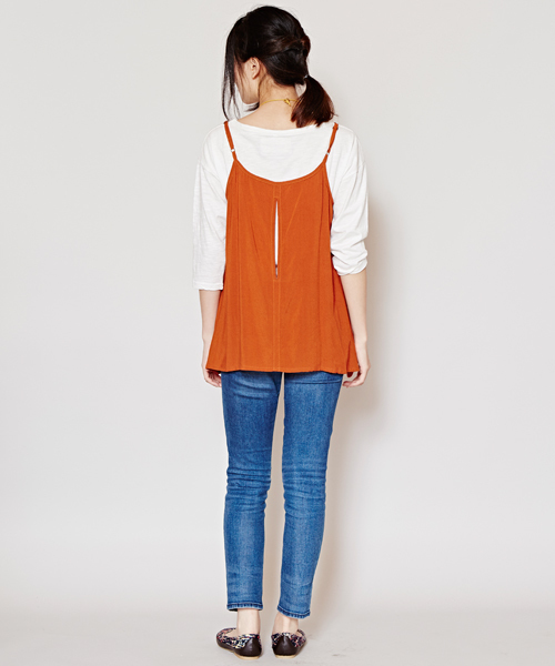 チャイハネ（チャイハネ）の「【チャイハネ】yul ソレイユキャミソール（キャミソール・レディース・ブルー/ターコイズブルー/オフホワイト/ブラック/キャメル・FREE）」の20枚目の写真