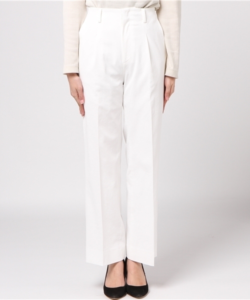 UNITED TOKYO（ユナイテッドトウキョウ）の「シェルドライダブルパンツ（スラックス・レディース・ネイビー/ホワイト・1）」の3枚目の写真