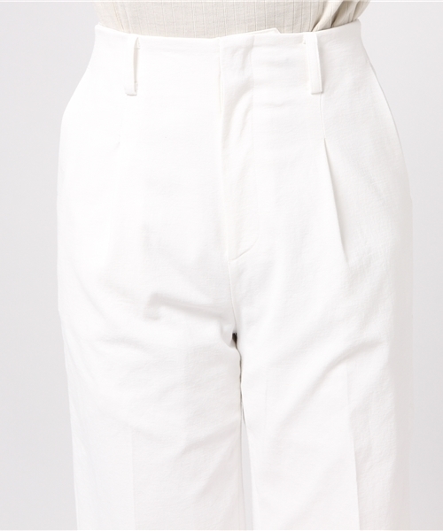 UNITED TOKYO（ユナイテッドトウキョウ）の「シェルドライダブルパンツ（スラックス・レディース・ネイビー/ホワイト・1）」の6枚目の写真