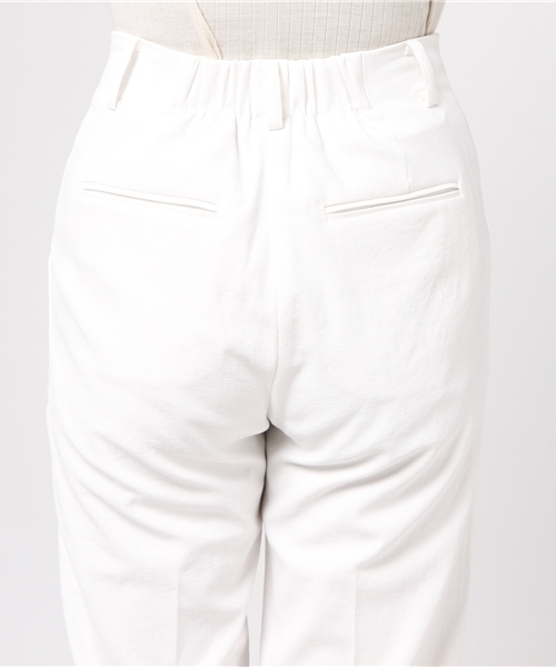 UNITED TOKYO（ユナイテッドトウキョウ）の「シェルドライダブルパンツ（スラックス・レディース・ネイビー/ホワイト・1）」の7枚目の写真