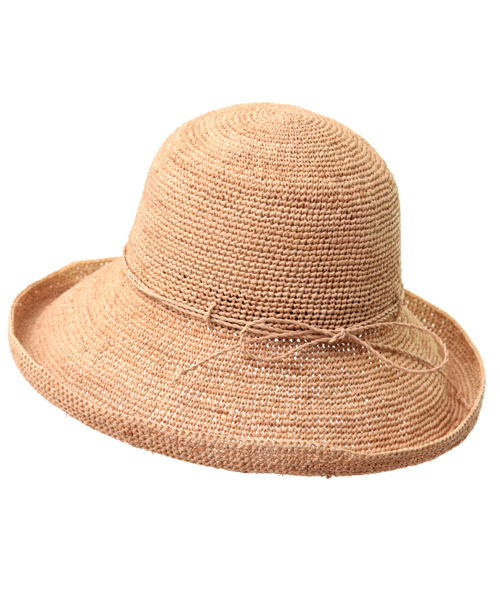 14 イチヨンプラス のファッション 帽子 ラフィアセーラーハット ハット