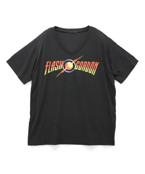 Audition(オーディション)の「M0695 フラッシュゴードンVネックT(Tシャツ/カットソー・レディース・ホワイト/イエロー/ブラック・MEDIUM)」の15枚目の写真