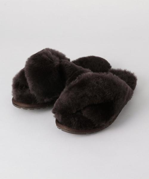 EMU Australia（エミューオーストラリア）の「[エミュ]EMU CB MAYBERRY サンダル ◆（サンダル・レディース・ダークブラウン/グレー/ナチュラル・W7(24)/W6(23)）」の2枚目の写真