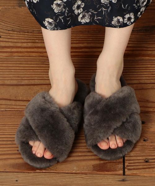 EMU Australia（エミューオーストラリア）の「[エミュ]EMU CB MAYBERRY サンダル ◆（サンダル・レディース・ダークブラウン/グレー/ナチュラル・W7(24)/W6(23)）」の5枚目の写真