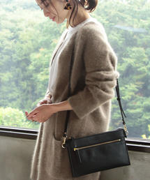 BEAUTY&YOUTH UNITED ARROWS | BY∴ フェイクレザージップサコッシュ(ショルダーバッグ)