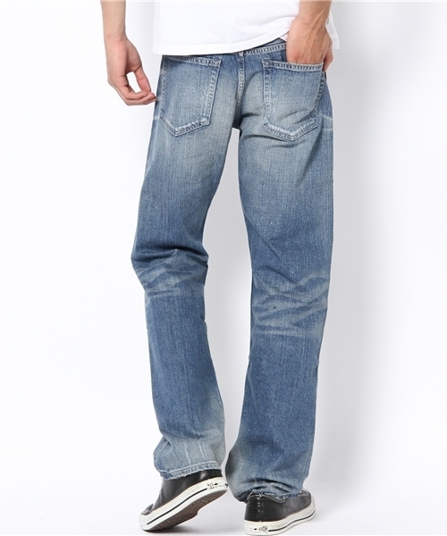 BEAUTY&YOUTH UNITED ARROWS(ビューティーアンドユースユナイテッドアローズ)の「BY シェービングデニム 5ポケット-レギュラー◆(デニムパンツ・メンズ・ネイビー・29inch/30inch/31inch/32inch/34inch)」の3枚目の写真