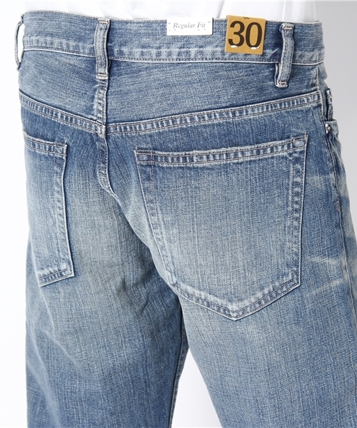 BEAUTY&YOUTH UNITED ARROWS(ビューティーアンドユースユナイテッドアローズ)の「BY シェービングデニム 5ポケット-レギュラー◆(デニムパンツ・メンズ・ネイビー・29inch/30inch/31inch/32inch/34inch)」の5枚目の写真