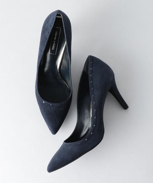 ODETTE E ODILE(オデットエオディール)の「OID スター パンプス85(パンプス・レディース・ダークブラウン/ネイビー/ベージュ・22cm/23.5cm/22.5cm/24cm/23cm/24.5cm)」の3枚目の写真