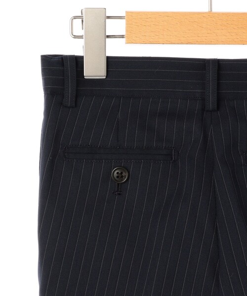 SHIPS（シップス）の「SHIPS KIDS:100～130cm / セレモニー ストライプ ショートパンツ（スーツパンツ・キッズ・ネイビー・100/110/120/130）」の6枚目の写真