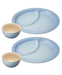 ルクルーゼ　ミニフラワープレート　　5枚セット Le Creuset（ルクルーゼ）の「ミニ・フローラ・プレート (5枚