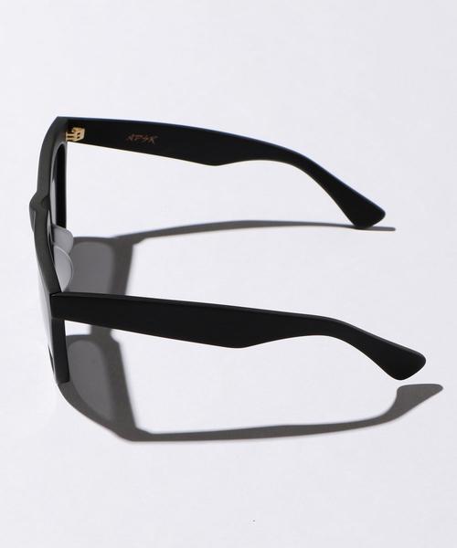 A.D.S.R.（エーディーエスアール）の「＜A.D.S.R.＞ ATKINS MATT BLK/アイウェア（サングラス・メンズ・ブラック・FREE）」の2枚目の写真