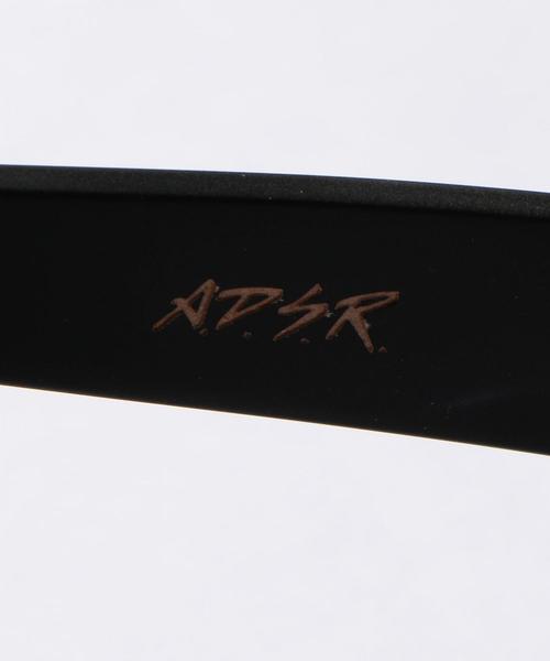 A.D.S.R.（エーディーエスアール）の「＜A.D.S.R.＞ ATKINS MATT BLK/アイウェア（サングラス・メンズ・ブラック・FREE）」の6枚目の写真