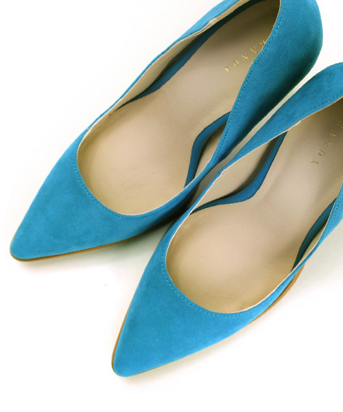 RANDA（ランダ）の「ポインテッドトゥハイヒールパンプス（パンプス・レディース・ベージュ/ブルー/ピンク/ブラック・22.5/24/23/23.5/25/24.5/25.5/22）」の6枚目の写真