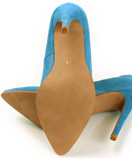 RANDA（ランダ）の「ポインテッドトゥハイヒールパンプス（パンプス・レディース・ベージュ/ブルー/ピンク/ブラック・22.5/24/23/23.5/25/24.5/25.5/22）」の8枚目の写真