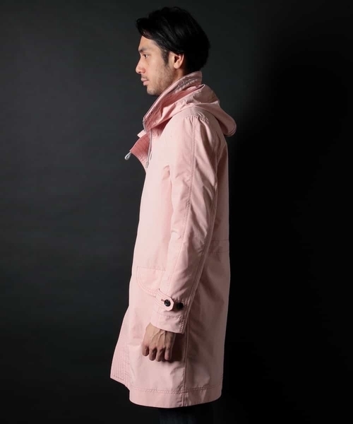 MICHEL KLEIN HOMME   （ミッシェルクランオム）の「フーデットコート DICROS（その他アウター・メンズ・ライトグレー/ミント・46/48/51/44/52）」の7枚目の写真